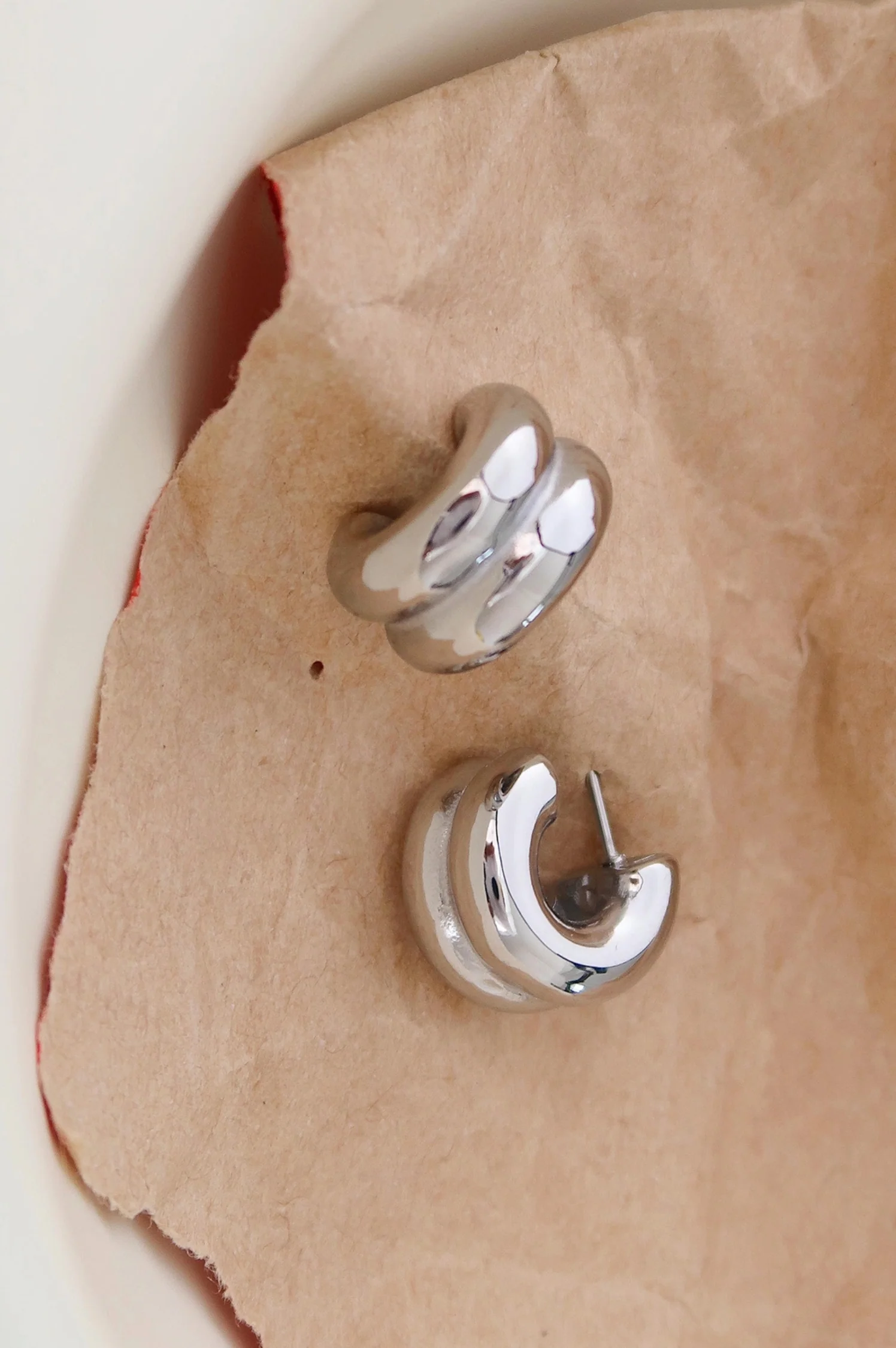 Emma Double Hoop Earring - Intensery