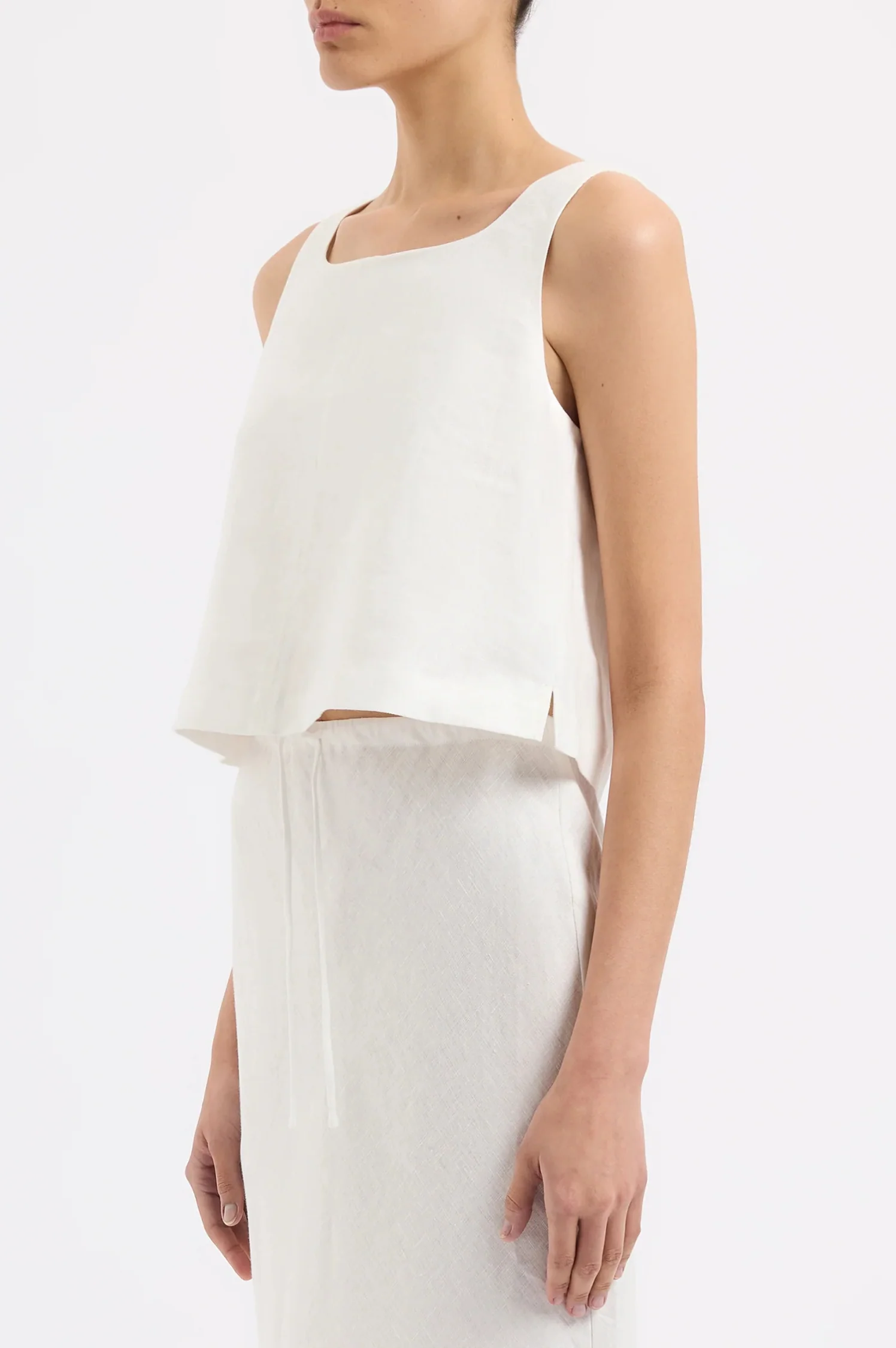 Thilda Linen Top - Intensery