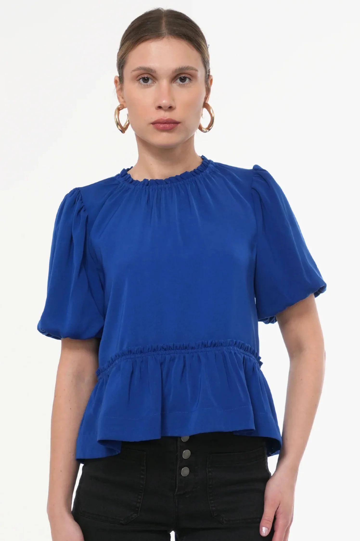 Lou Peplum Top - Intensery