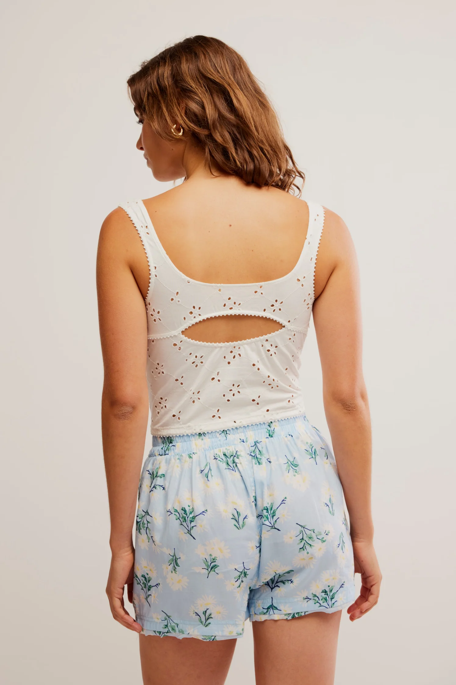 Full Bloom Eyelet Cami - Intensery
