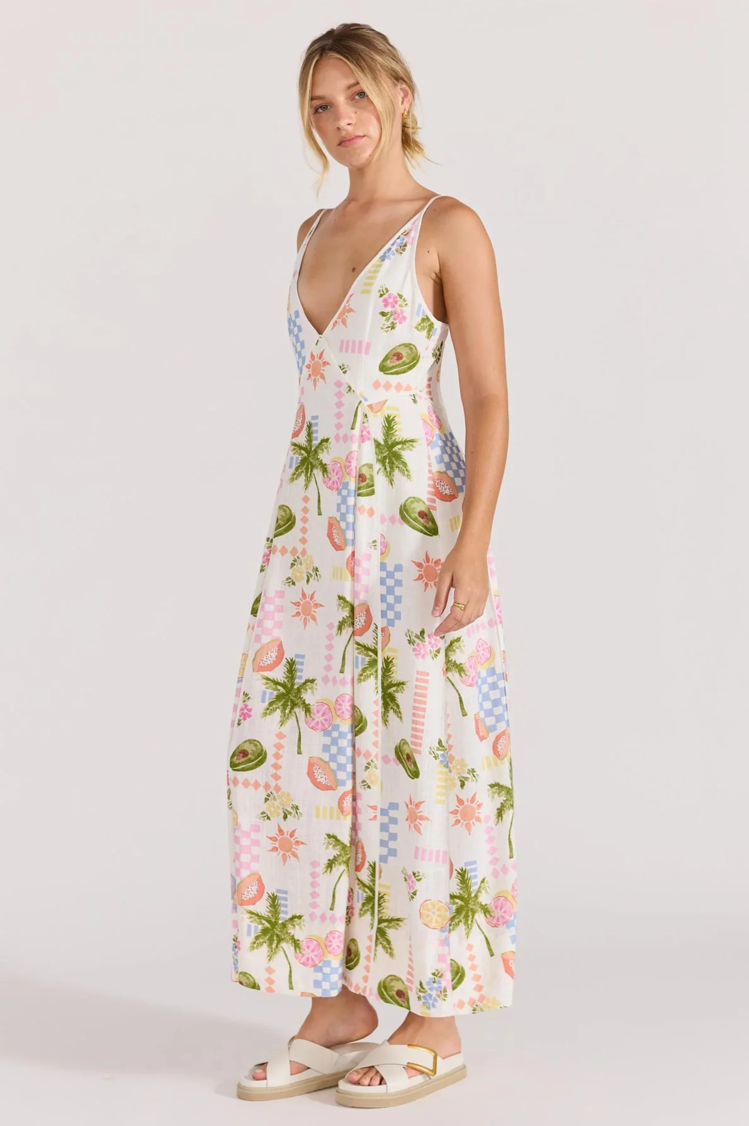 Gracie Panel Midi Dress - Intensery