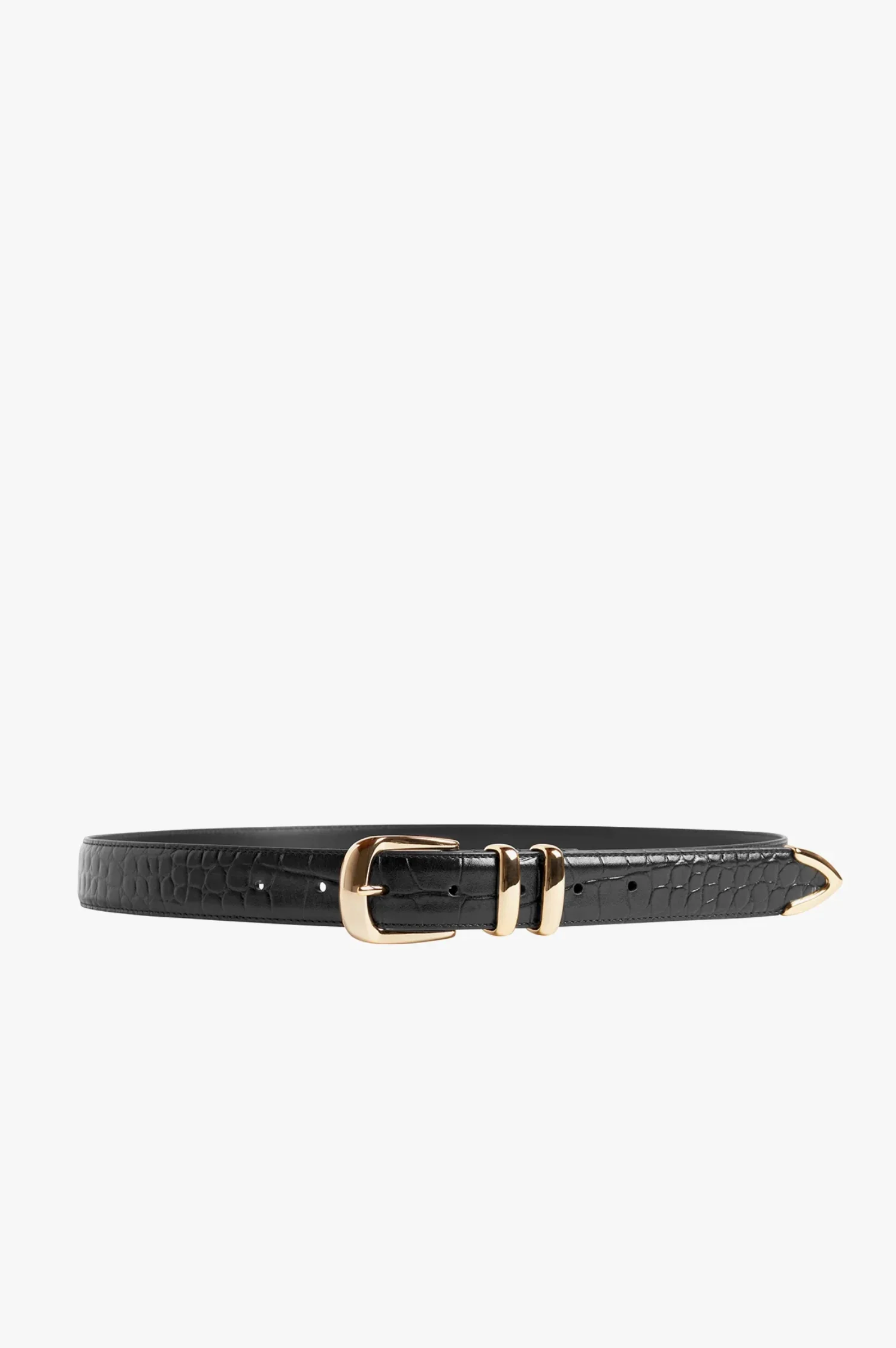 Jordan Croc Embossed Belt - Intensery