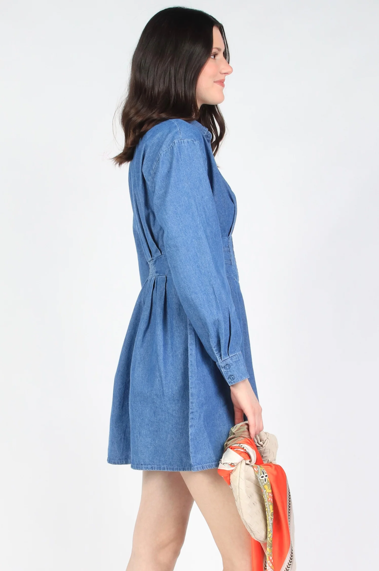 Aria Denim Dress - Intensery