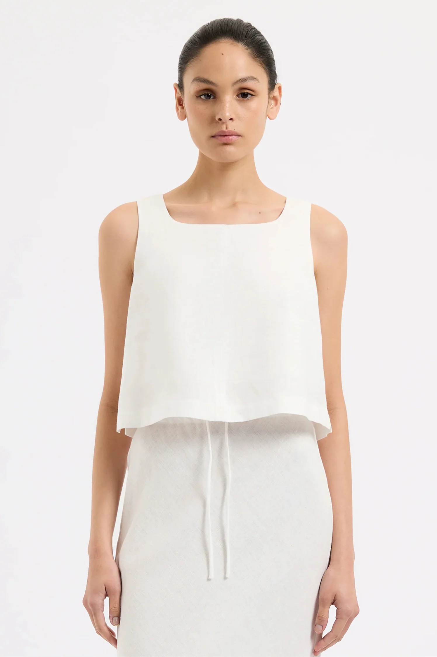 Thilda Linen Top - Intensery