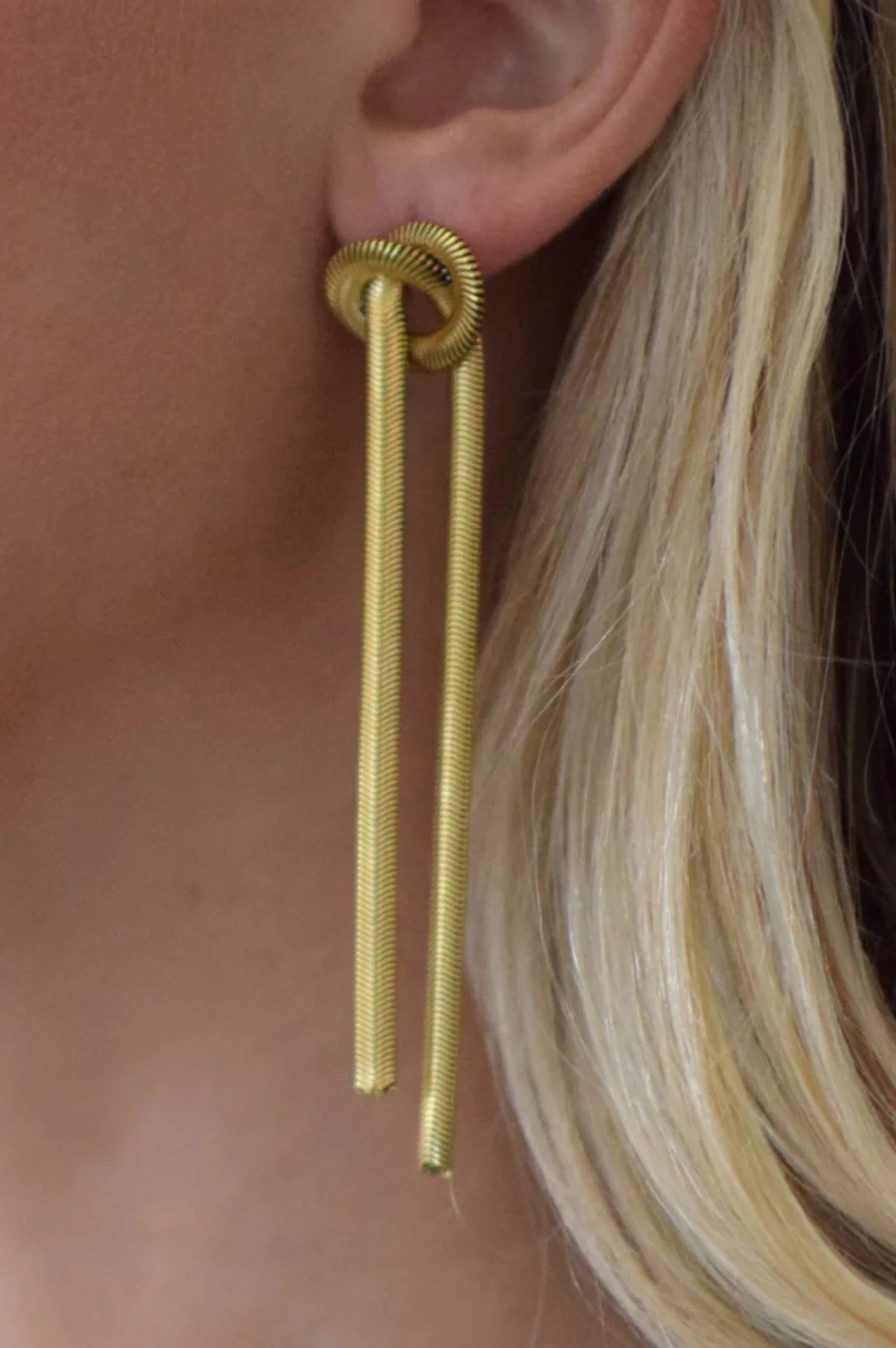 Tie Down Earrings - Intensery