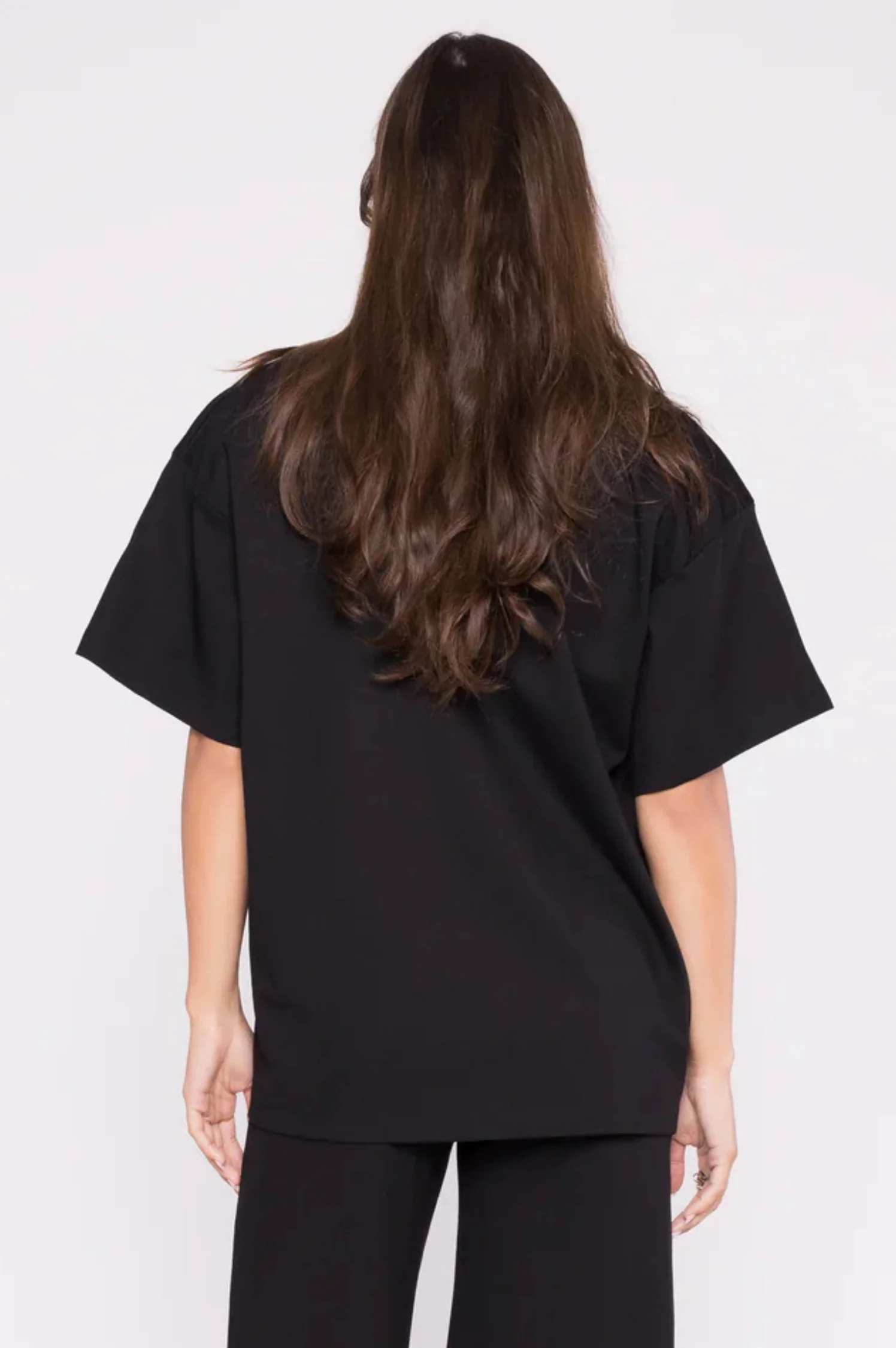 Ponte Knit Big Shirt - Intensery