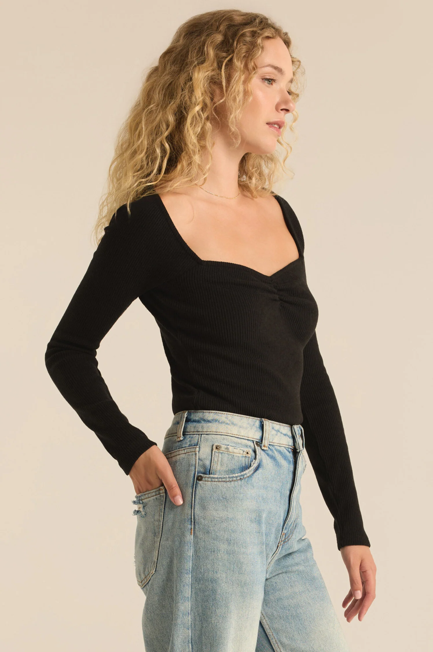 Pia Rib Top - Intensery