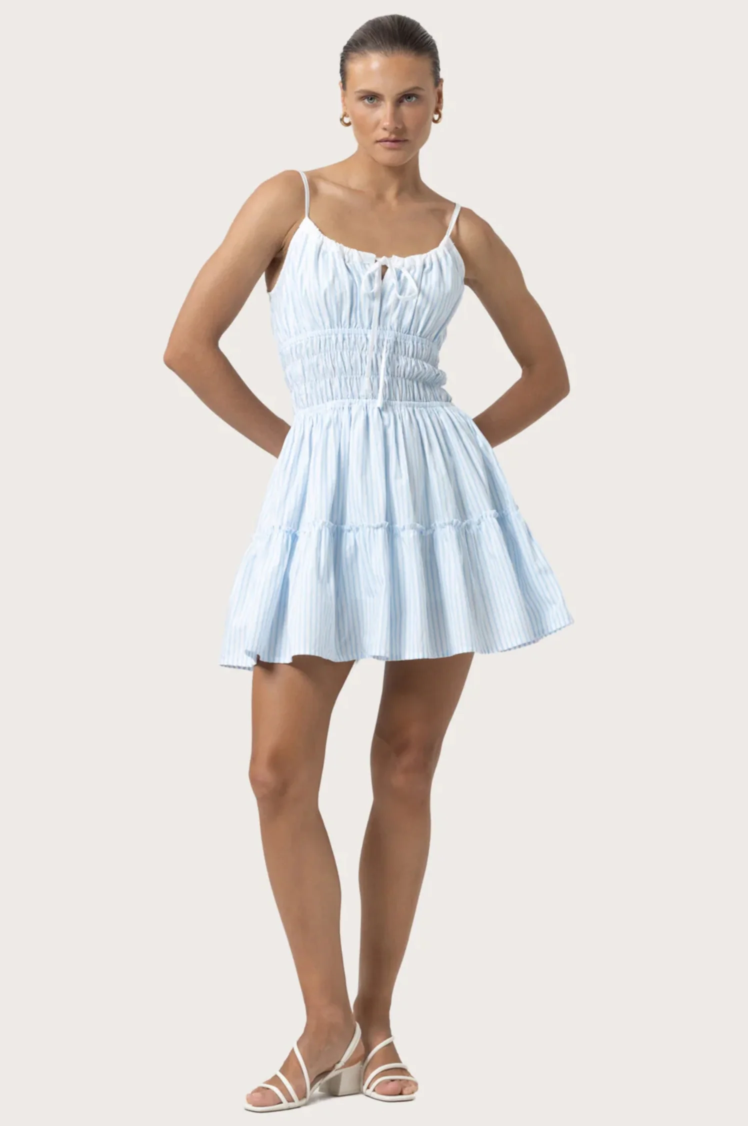 Rosa Poplin Mini Dress - Intensery