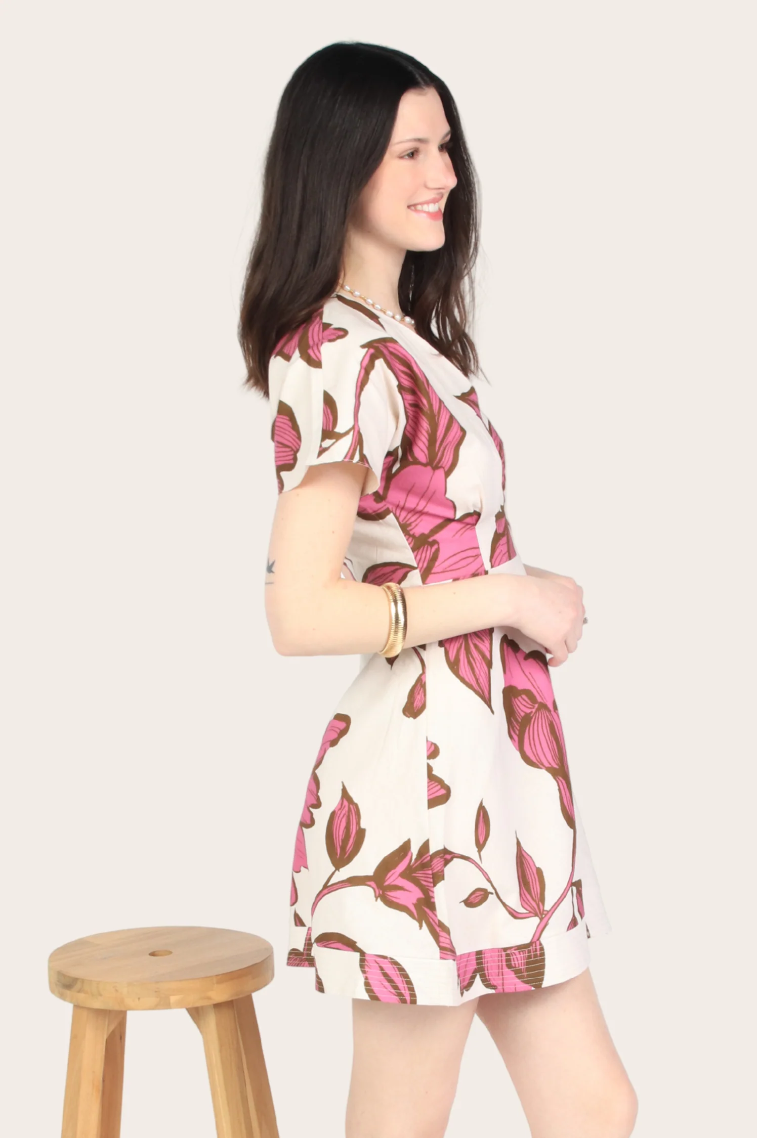 Lincoln Printed Mini Dress - Intensery