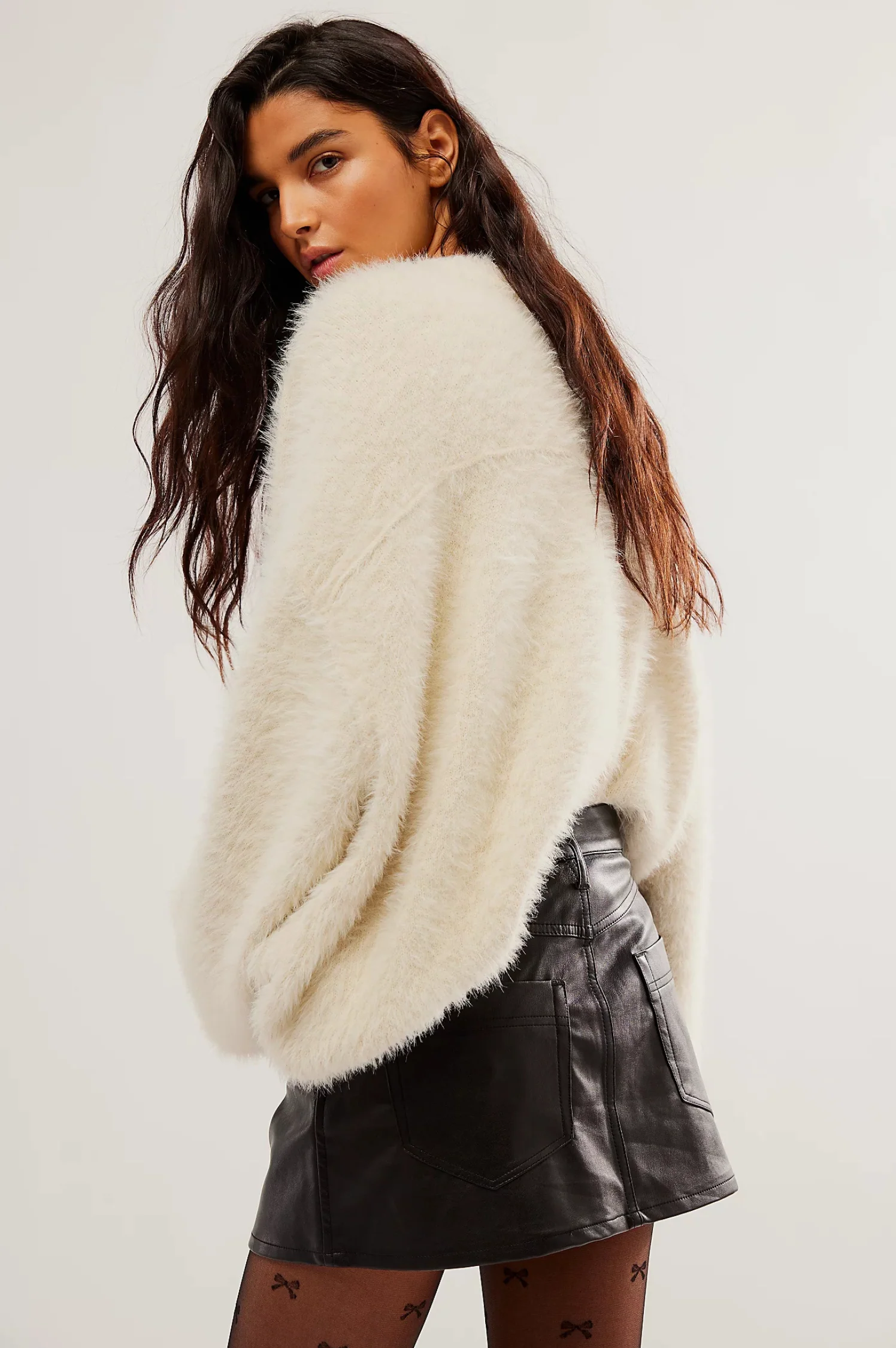 Wynne Vegan Mini Skirt - Intensery