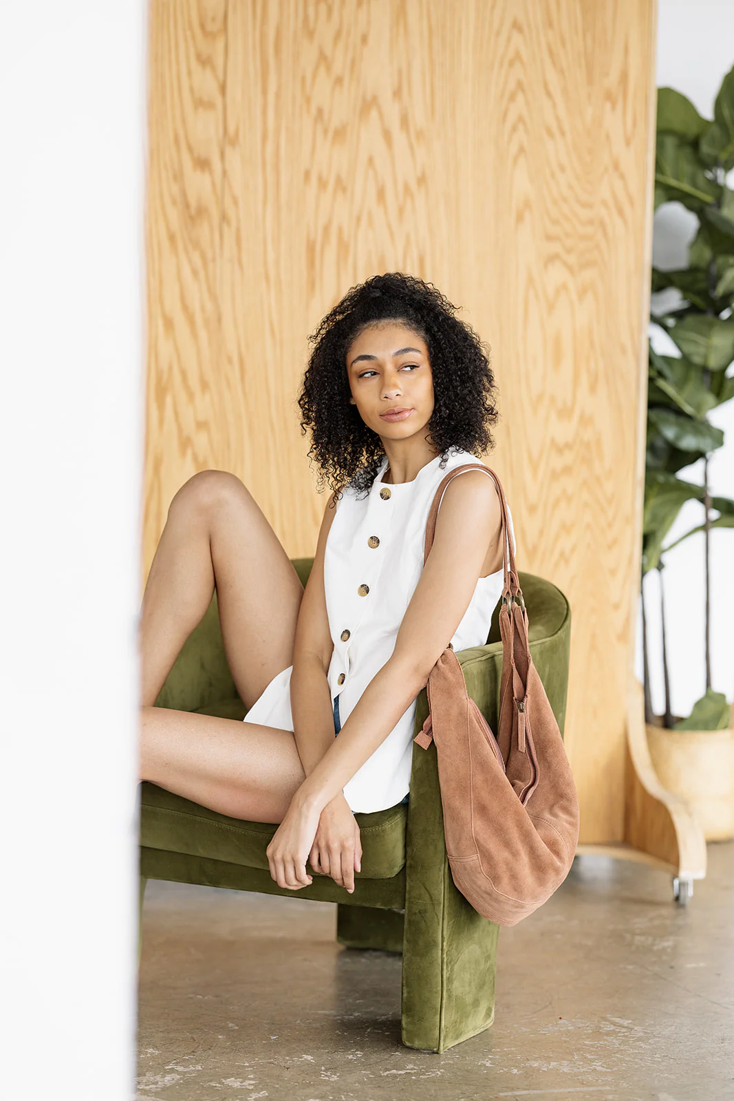 Roma Suede Tote Bag - Intensery