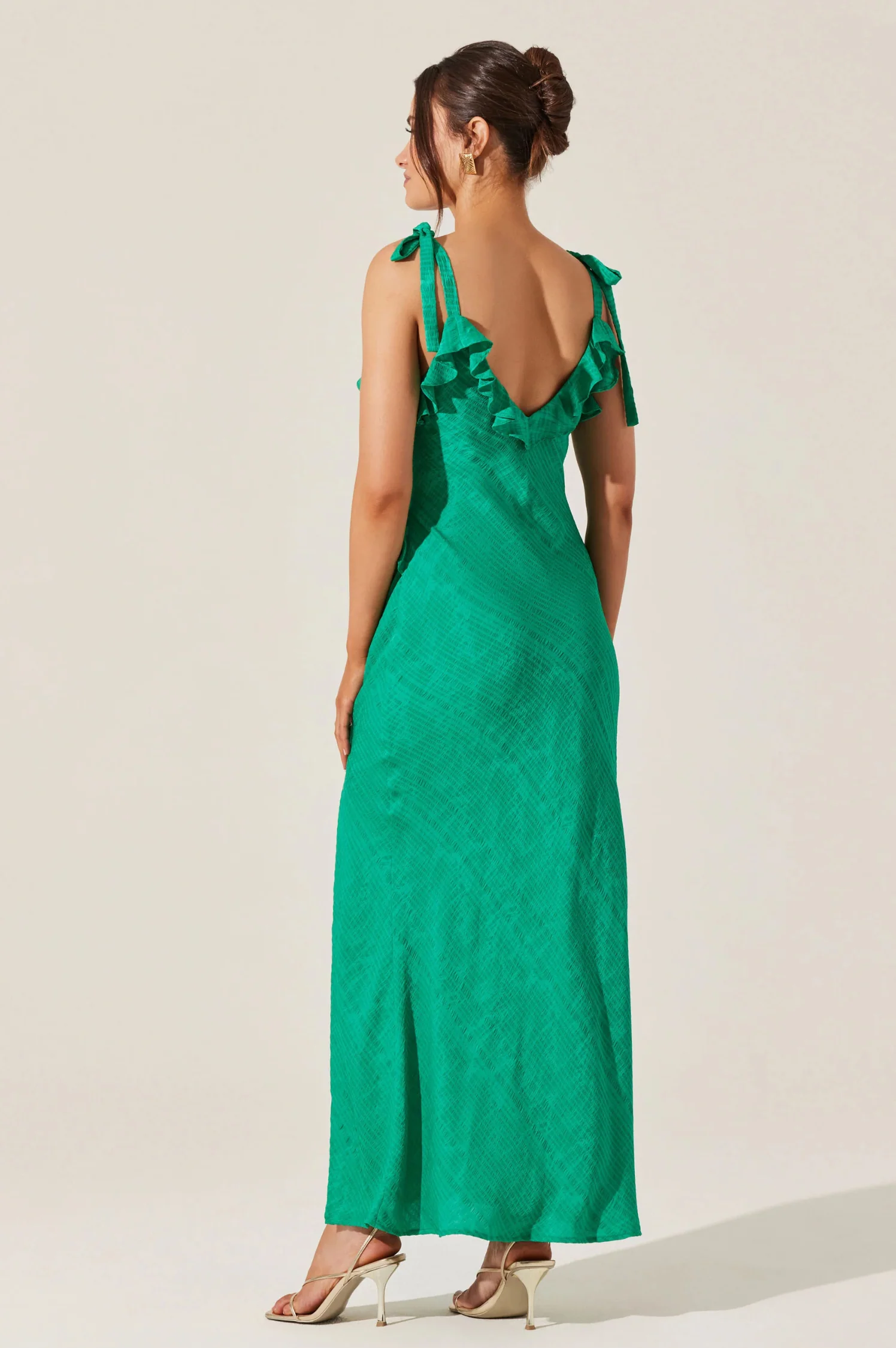 Sorbae Ruffle Maxi Dress - Intensery